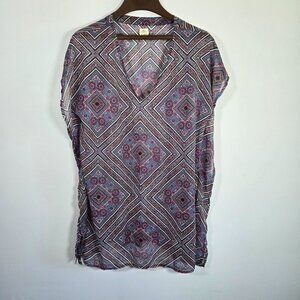 O'Neill Sheer Boho Beach Cover Up Shirt – Size Small